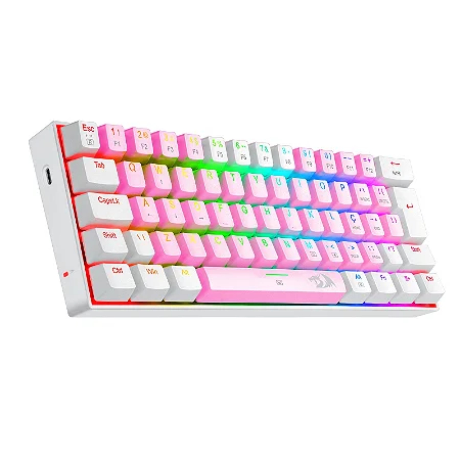 TECLADO MECANICO REDRAGON DRAGONBORN K630PW RS-BCO RGB SWITCH AZ 2