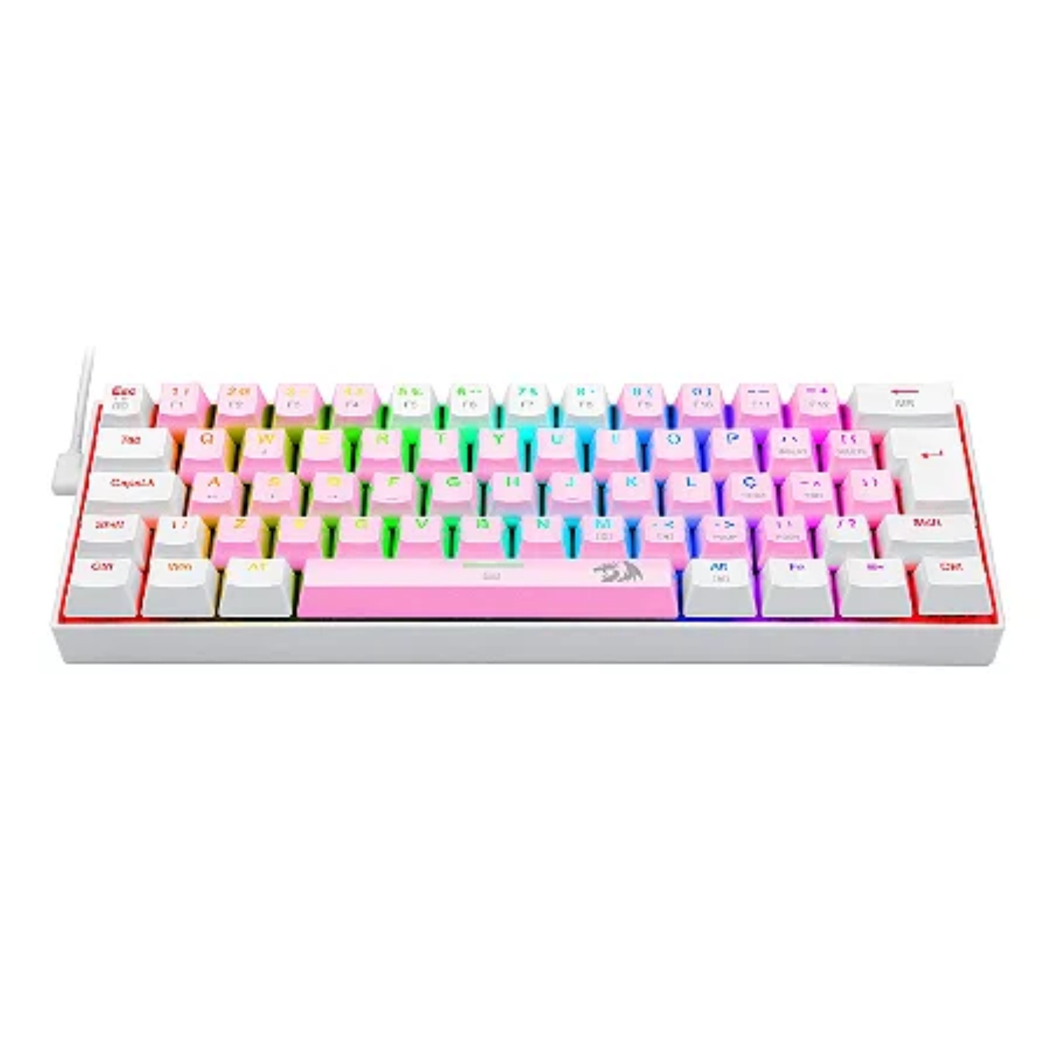 TECLADO MECANICO REDRAGON DRAGONBORN K630PW RS-BCO RGB SWITCH AZ 4